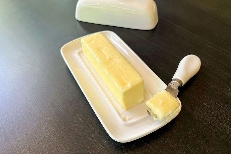 Use A Knob Of Butter For Gloss
