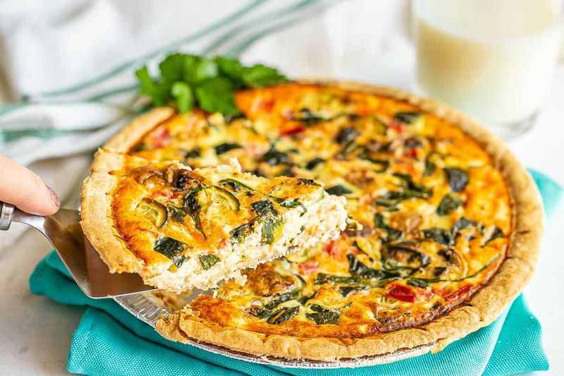 Bake A Vegetable Quiche