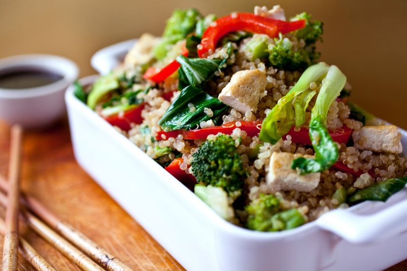 Tofu Stir-Fry With Quinoa