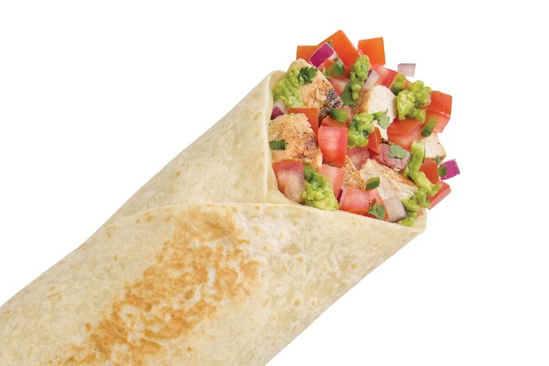 Baja Fresh Burrito