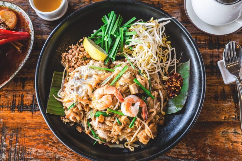 Pad Thai Noodles From Thailand
