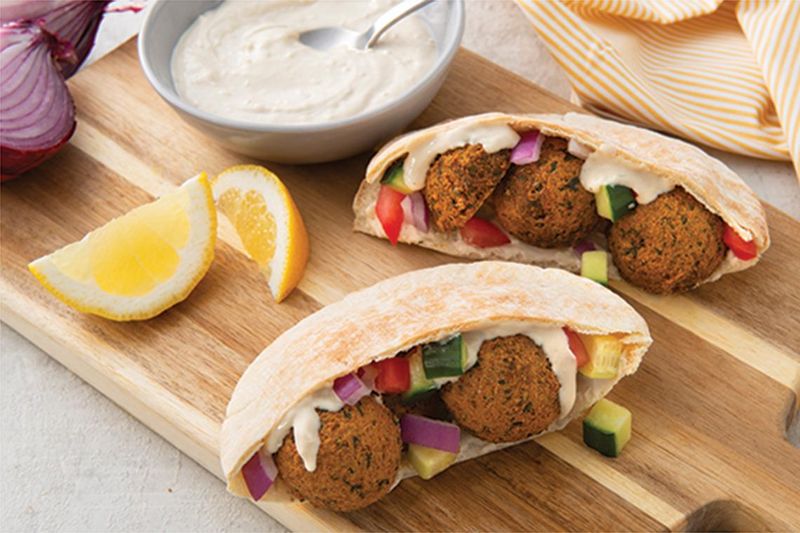 Falafel Wraps (Middle East)