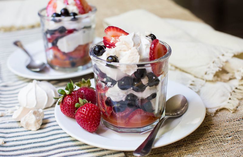Eton Mess Trifle Cups