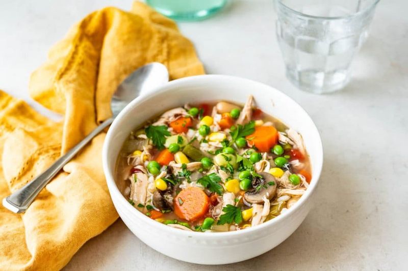 Classic Chicken And Barley Soup