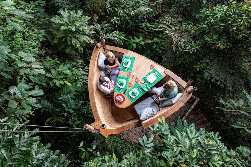 Treepod Dining At Kiri Private Reserve, Thailand