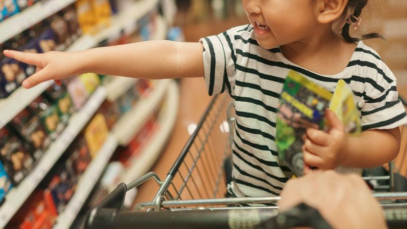 Kids' Snacks Are Placed Lower For A Reason