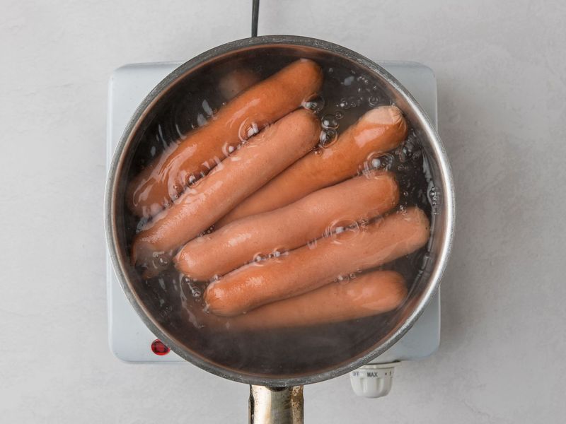Tinned Hot Dogs