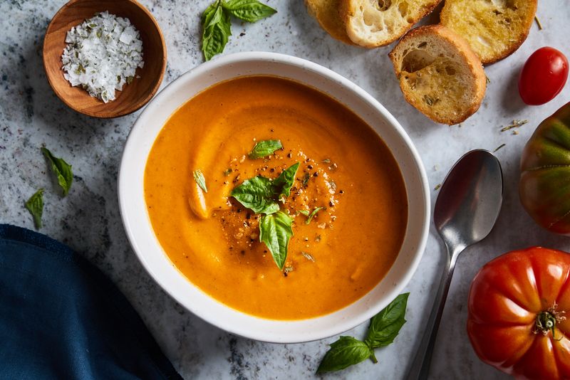 Tomato And Sweet Potato Soup