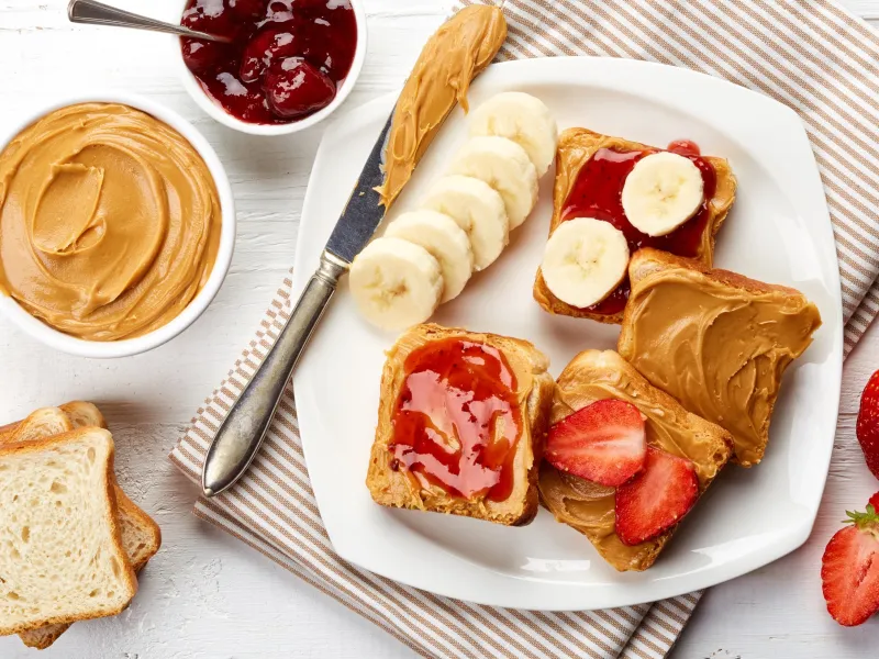 Peanut Butter On Toast