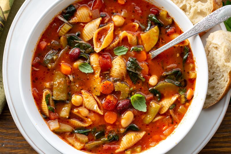 Tomato And Vegetable Minestrone