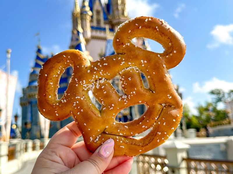 Soft Mickey-Shaped Pretzels