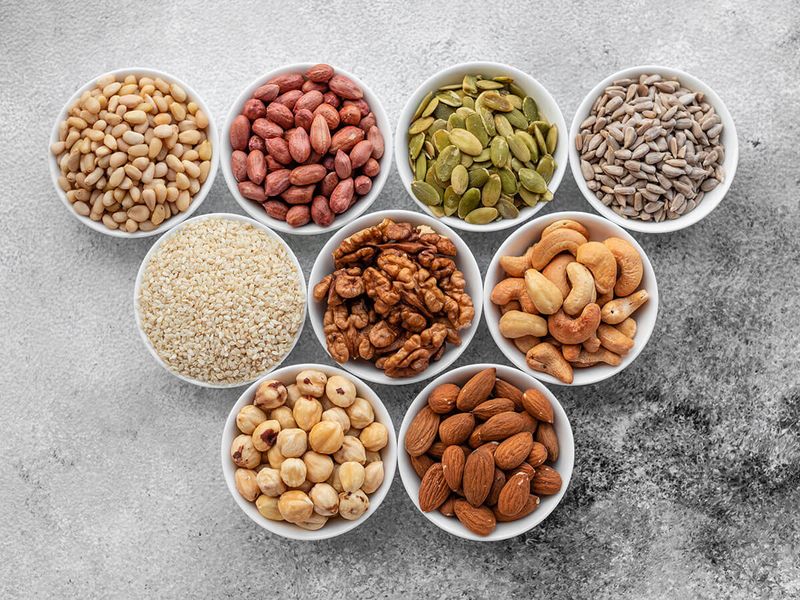 Try Nuts Or Seeds Instead Of Biscuits For Snacks