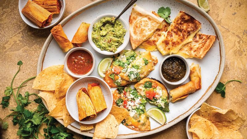 Share Large Portions Or Appetisers