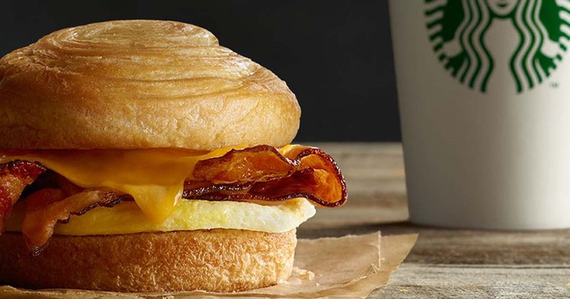 Starbucks Double Smoked Bacon, Cheddar & Egg Sandwich