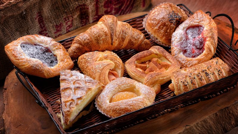 Pastries And Croissants
