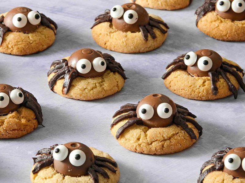 Creepy Crawly Peanut Butter Cookies