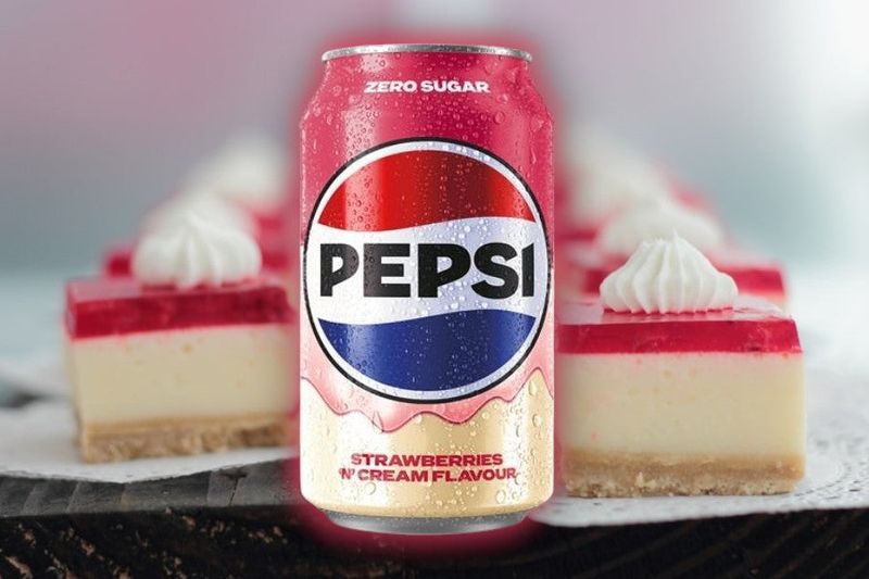 Pepsi Strawberries 'N' Cream (Zero Sugar)
