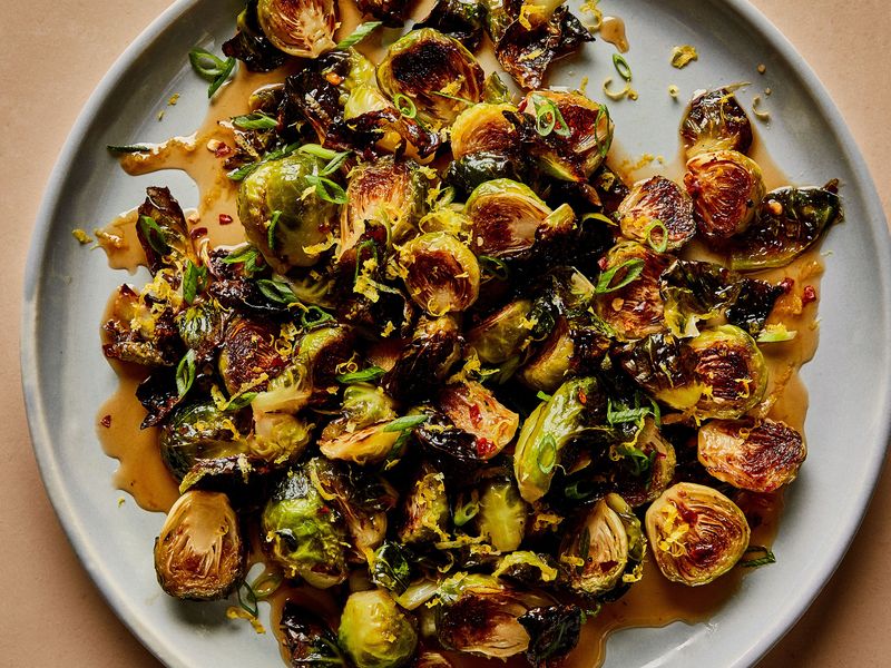 Honey-Glazed Brussels Sprouts