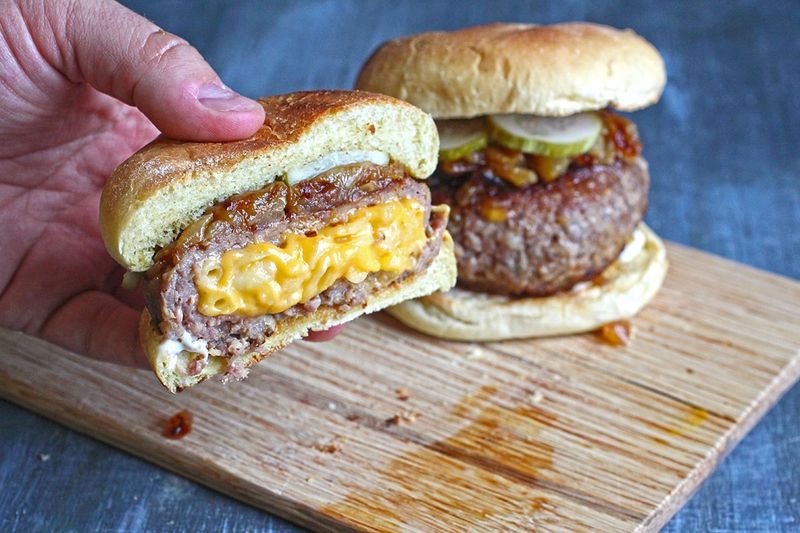 Big Mac Stuffed Burgers