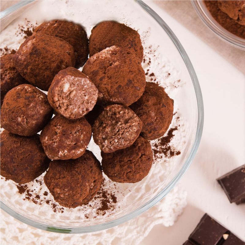 Chocolate Digestive Truffles