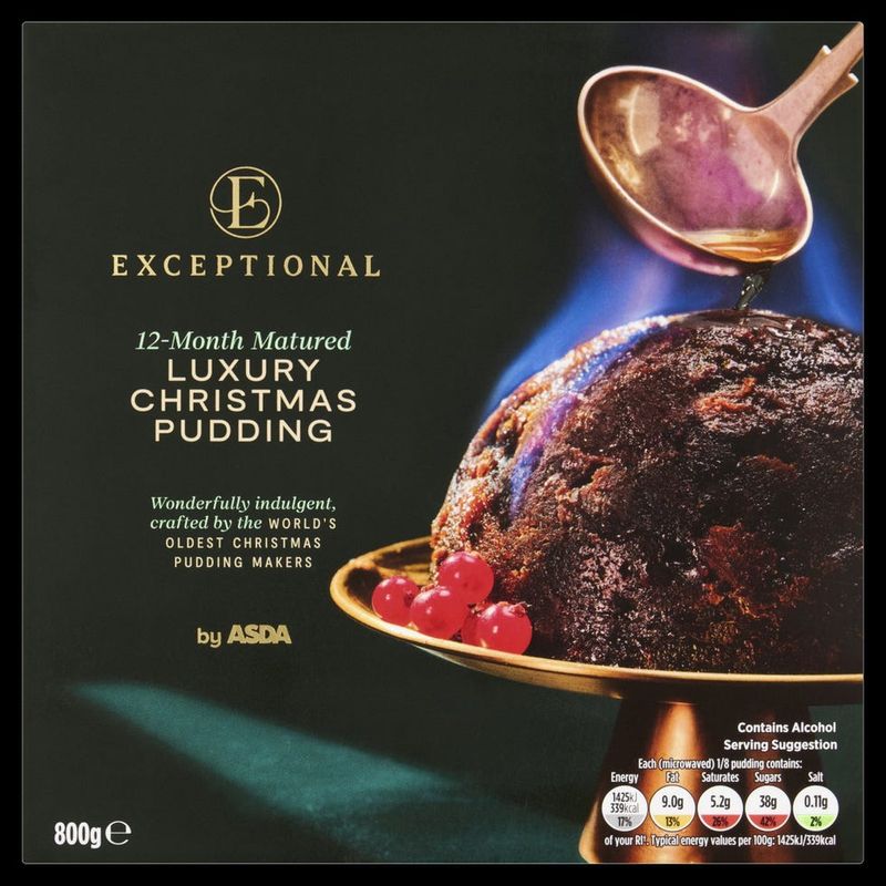 Exceptional By ASDA Luxury Christmas Pudding