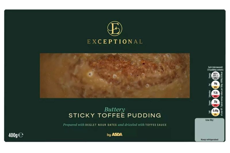 Exceptional By ASDA Sticky Toffee Pudding