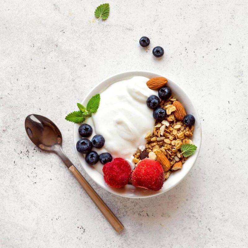 Choose Yoghurt With Live Cultures As A Snack