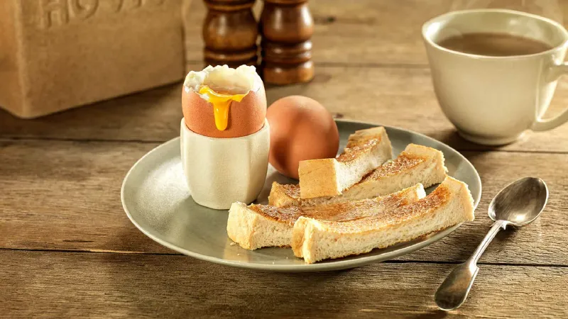 Served With Toast Soldiers And Butter