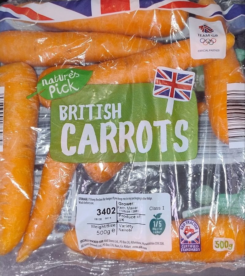 Aldi British Carrots
