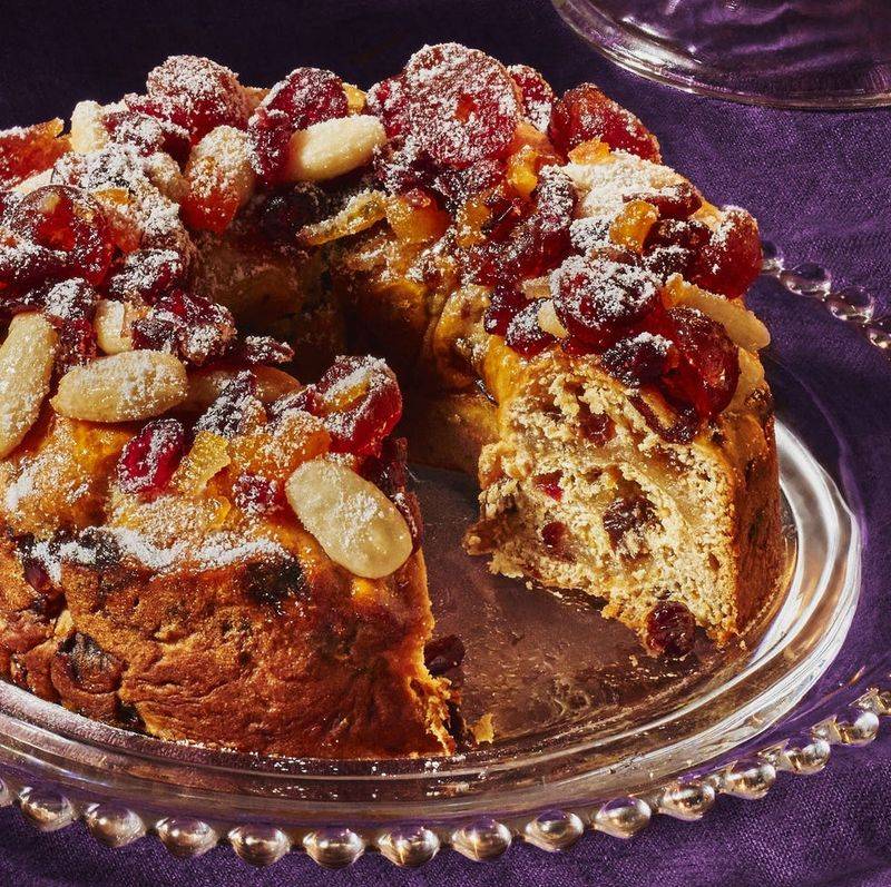 Sainsbury's Taste the Difference Jewelled Stollen Wreath