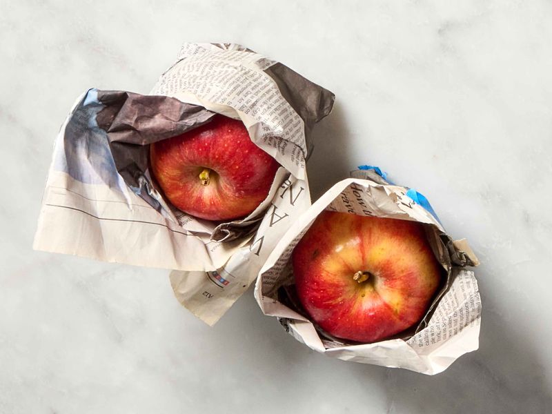Why Newspaper Helps Apples Stay Fresh For Months
