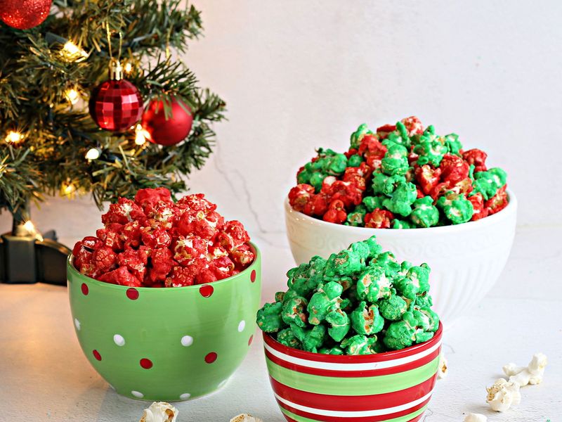 Festive Flavoured Popcorn