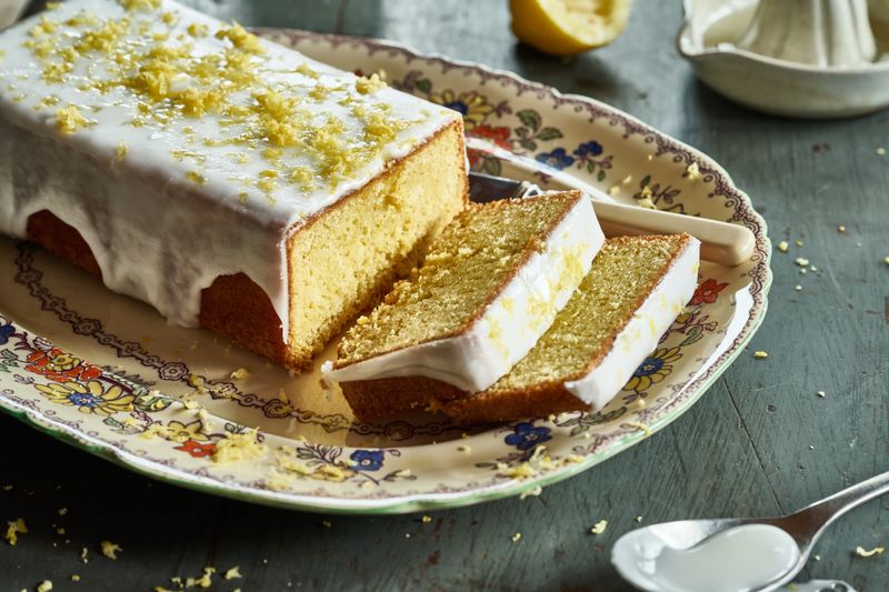 Lemon Drizzle Loaf With Yogurt