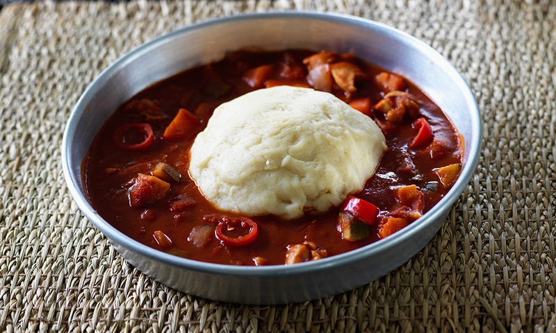Fufu With Soups And Stews (West Africa)