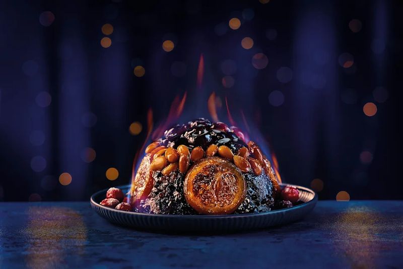 Aldi Specially Selected Orange And Maple Christmas Pudding