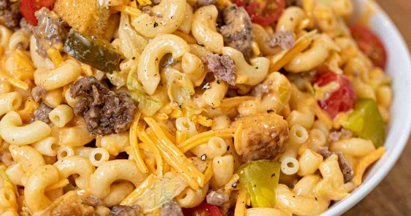 Big Mac Pasta Salad