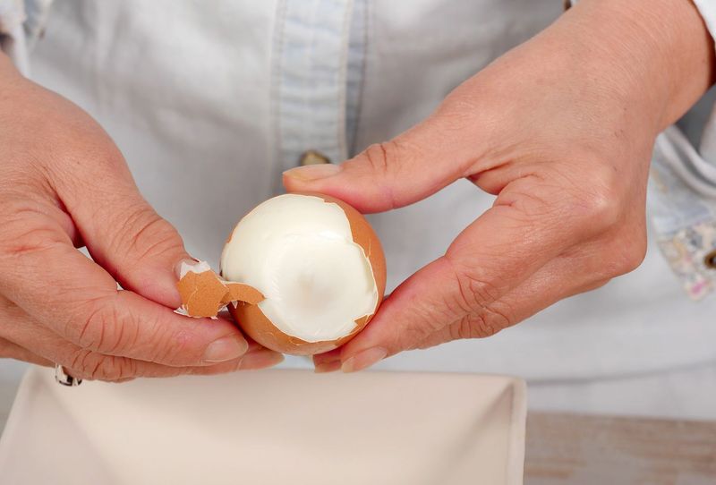 Peeling The Eggs Like A Pro
