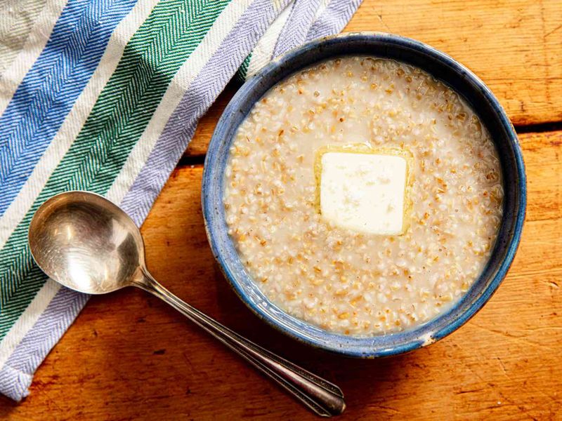 Porridge With Salt (Scottish Style)