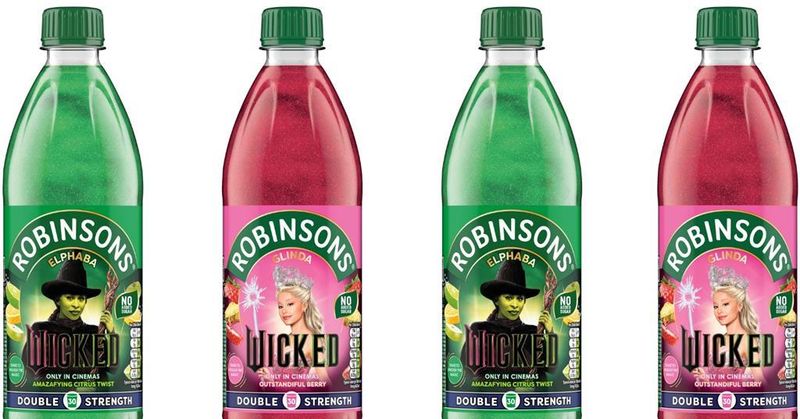 Robinsons Wicked: For Good Wonderfully Fruity Twist Squash