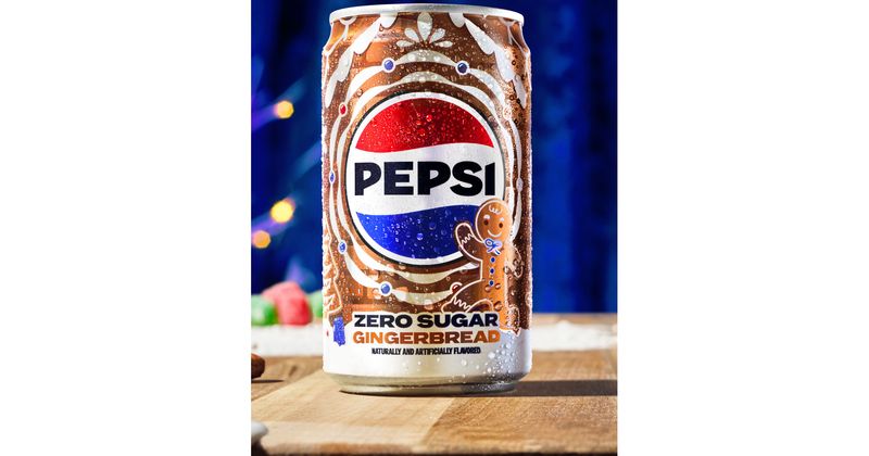 Pepsi Zero Sugar Gingerbread Flavour