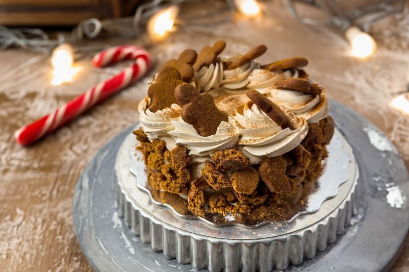 Spiced Gingerbread Cheesecake