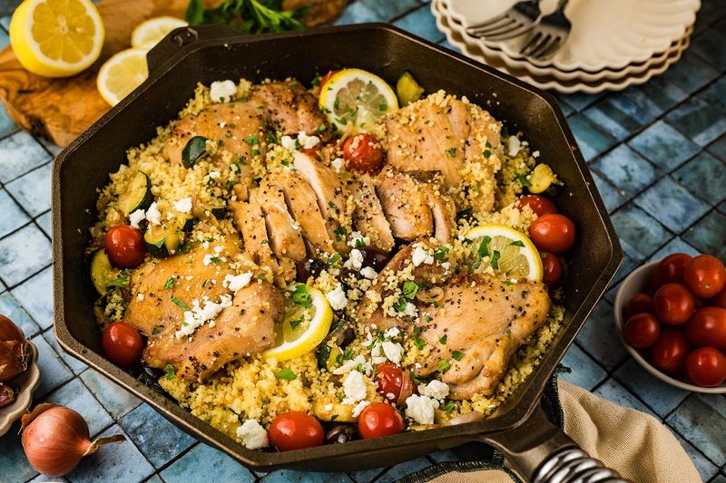 Couscous & Chicken Bake