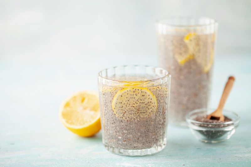 Chia Seed-Lemonade Fizz