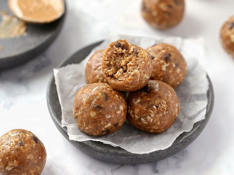 Chia Seed And Almond Butter Energy Balls