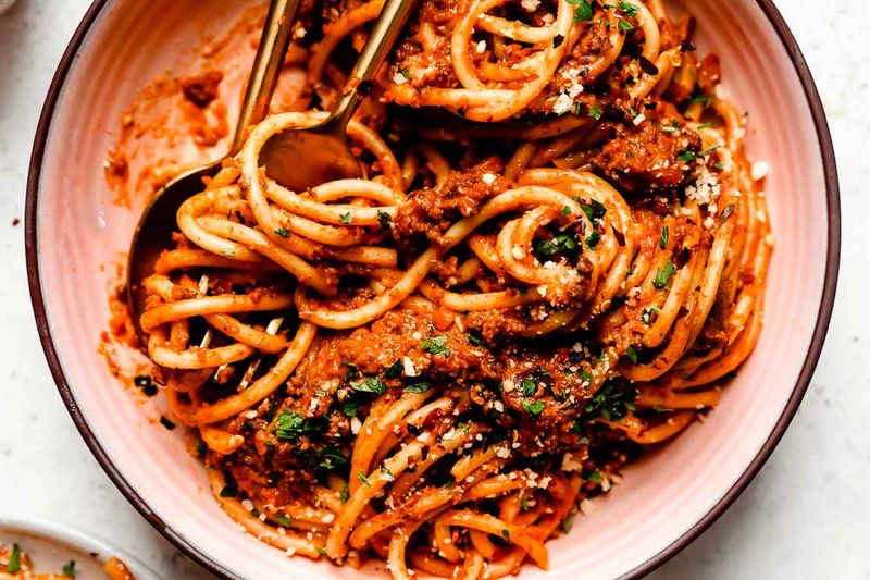 Bolognese With Milk