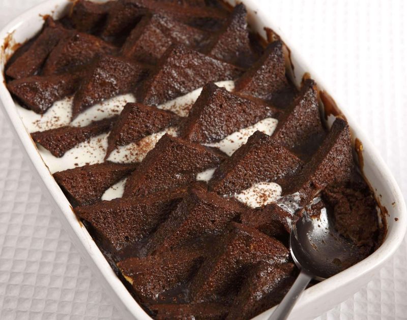 Chocolate Bread And Butter Pudding