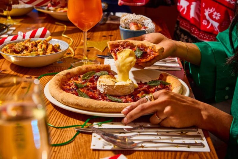 Camembert Pizza Stealing The Spotlight