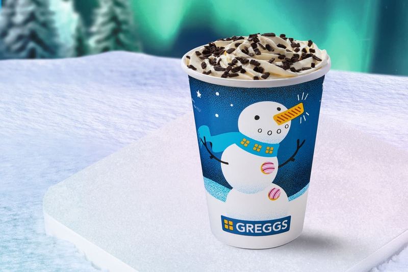 Greggs' Christmas Drinks