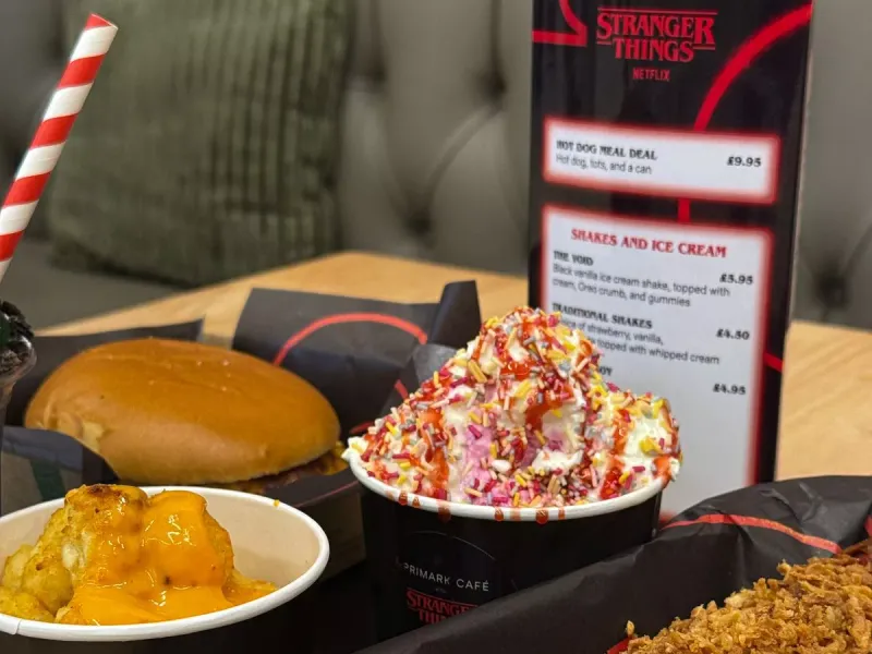 Primark Café Stranger Things Items