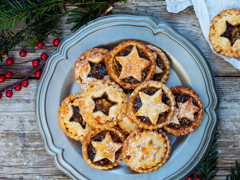 Warm Mince Pies Fresh From The Oven